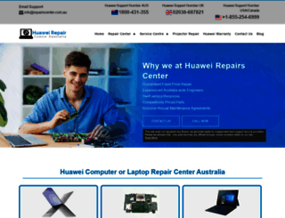 huawei.repairscenter.com.au screenshot
