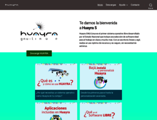 huayra.conectarigualdad.gob.ar screenshot