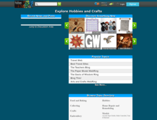 hub.hobbiesncrafts.org screenshot