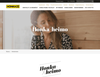 hub.honka.fi screenshot