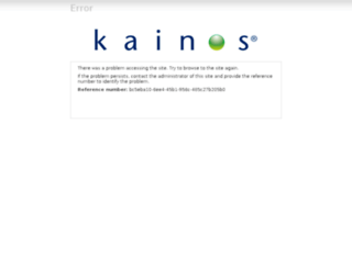 hub.kainos.com screenshot
