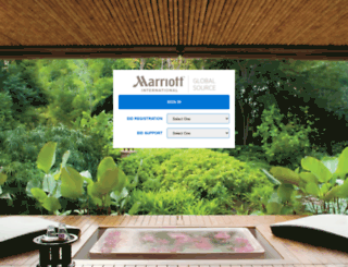 hub.marriott.com screenshot