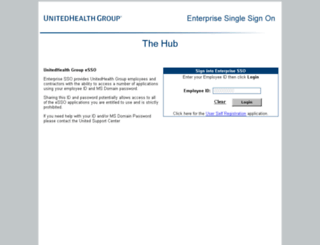 hub.uhg.com screenshot