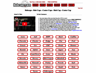hubcaps.com screenshot