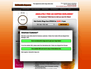 hubcentric-rings.com screenshot