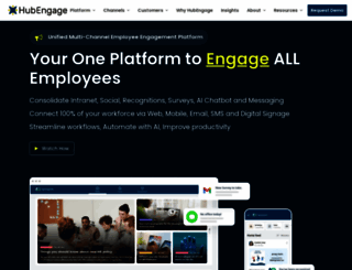 hubengage.com screenshot