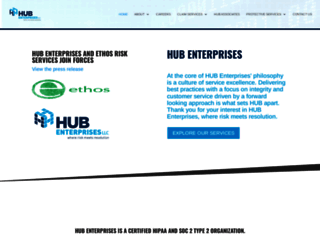 hubenterprises.com screenshot