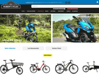 hubert-cycles.com screenshot
