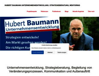 hubertbaumann.com screenshot