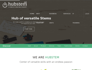 hubstemtech.co.in screenshot