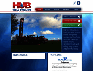 hubwelldrilling.ca screenshot