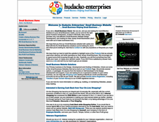 hudacko-enterprises.com screenshot