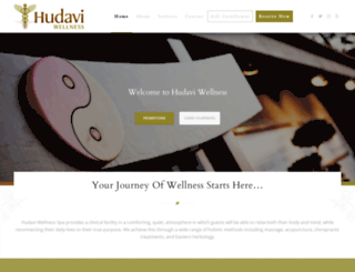 hudaviwellness.com screenshot