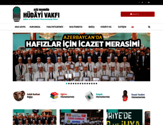 hudayivakfi.org screenshot