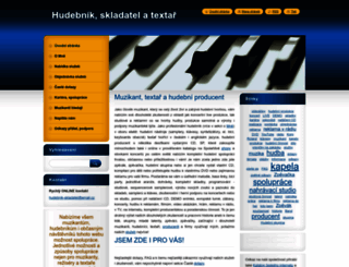 hudebnik-skladatel.webnode.cz screenshot