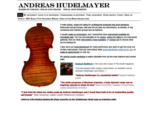 hudelmayer.com screenshot