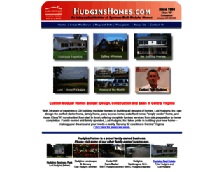 hudginshomes.com screenshot