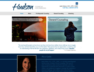 hudsonclinicalcounseling.com screenshot