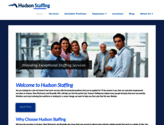 hudsonhiring.com screenshot