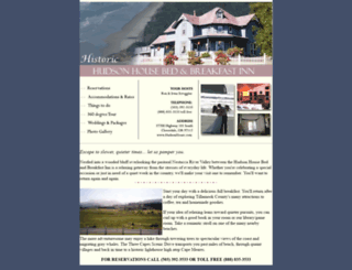 hudsonhouse.com screenshot