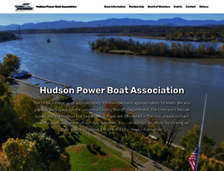 hudsonpowerboat.com screenshot