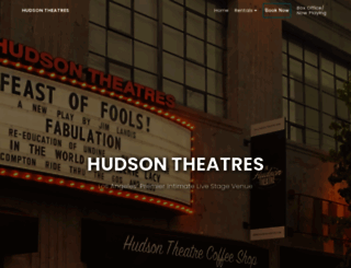 hudsontheatre.com screenshot