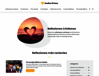 huellasdivinas.com screenshot