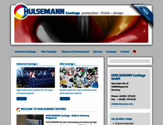 huelsemann.com screenshot