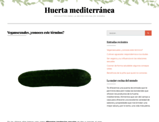 huertamediterranea.com screenshot