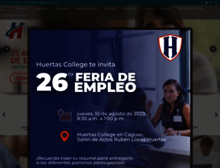 huertas.edu screenshot