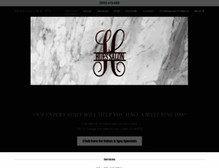 huessalonfortcollins.com screenshot