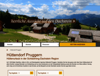 huettendorf-pruggern.com screenshot