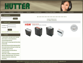 huetter.com screenshot
