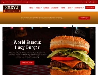 hueyburger.com screenshot