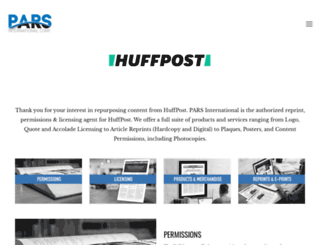 huffingtonpostreprints.magreprints.com screenshot