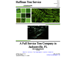 huffmantreecompany.com screenshot