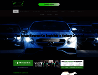 huffsautomotive.com screenshot