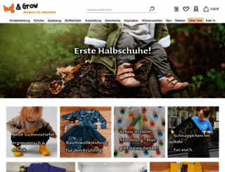 hug-and-grow.de screenshot
