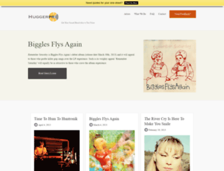 huggerpr.com screenshot