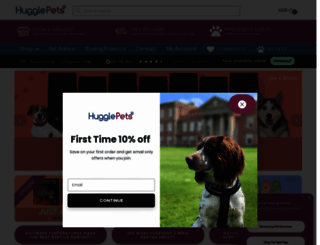 hugglepets.co.uk screenshot