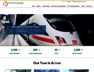 hugheschem.com screenshot