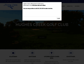 hughescreek.com screenshot