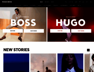 hugoboss.com screenshot