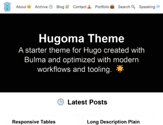 hugoma.fvcproductions.com screenshot