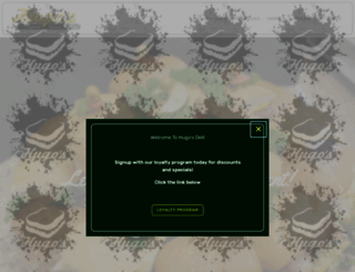 hugosdeli.com screenshot