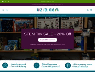 hugsforkids.com.au screenshot