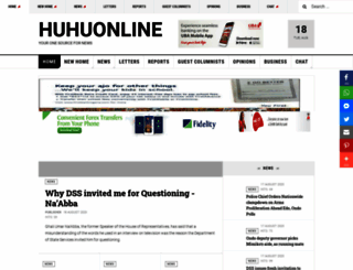 huhuonline.com screenshot