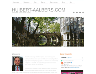 huibert-aalbers.com screenshot