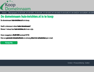 huis-inrichten.nl screenshot