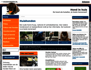 huishonden.nl screenshot